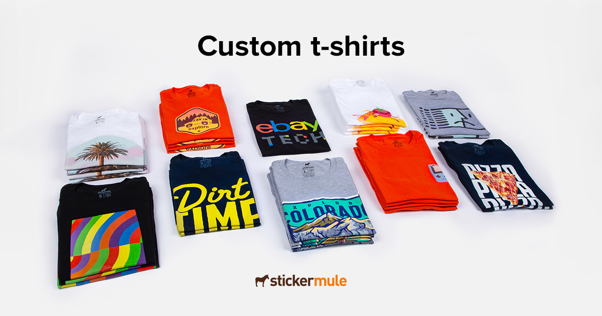 Magliette personalizzate Spedizione gratuita Sticker Mule Italia