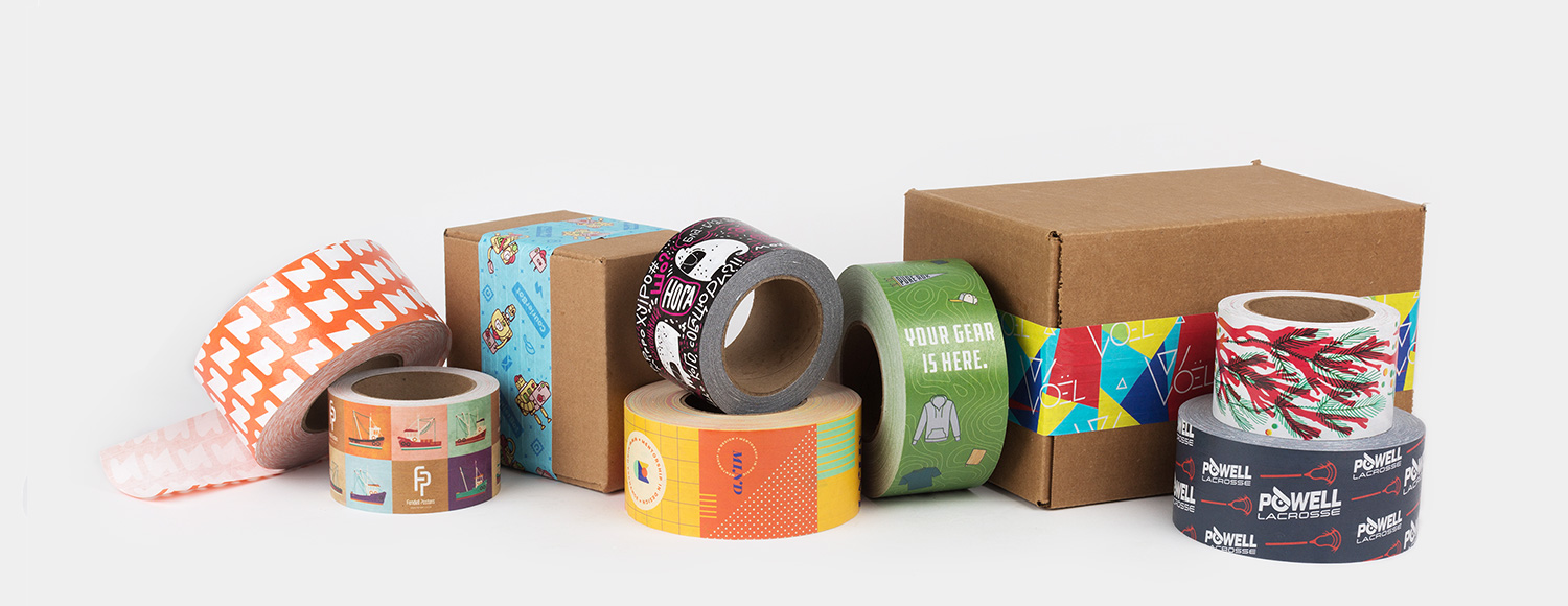 Custom Packing Tape - Water-Activated Shipping Tape