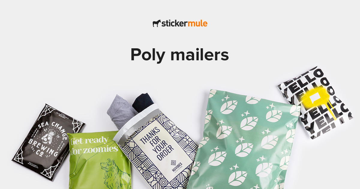 Custom printed shipping bags sales