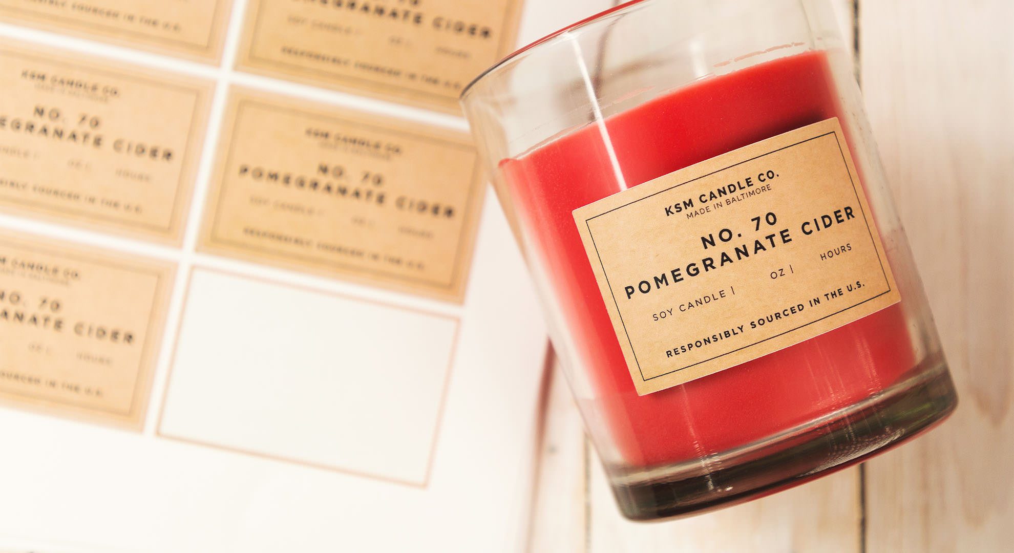 Custom Label Add On – Kalamazoo Candle Company