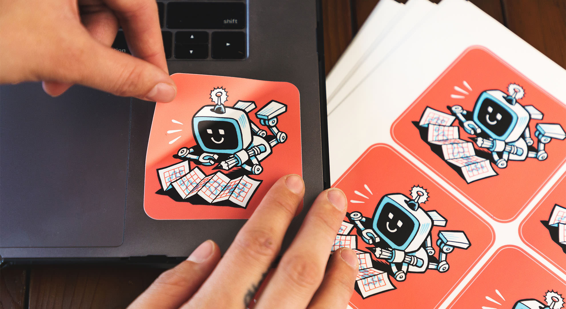 Rounded corner sheet labels