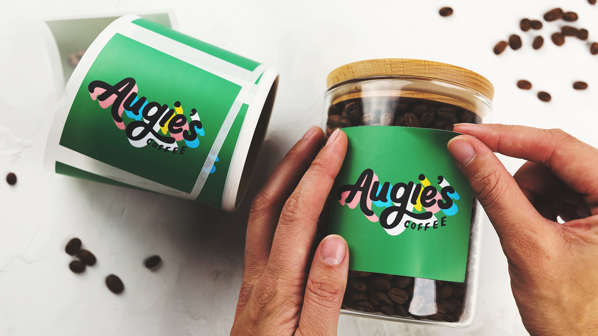 Square labels