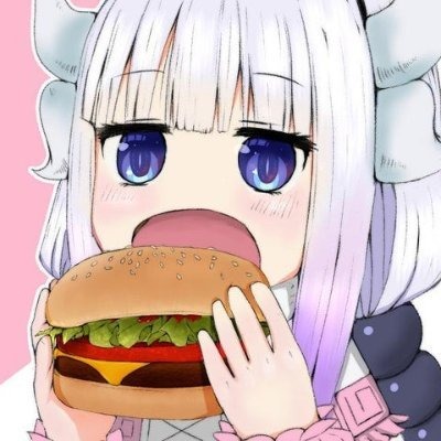 Anime Girls Eating Burgers