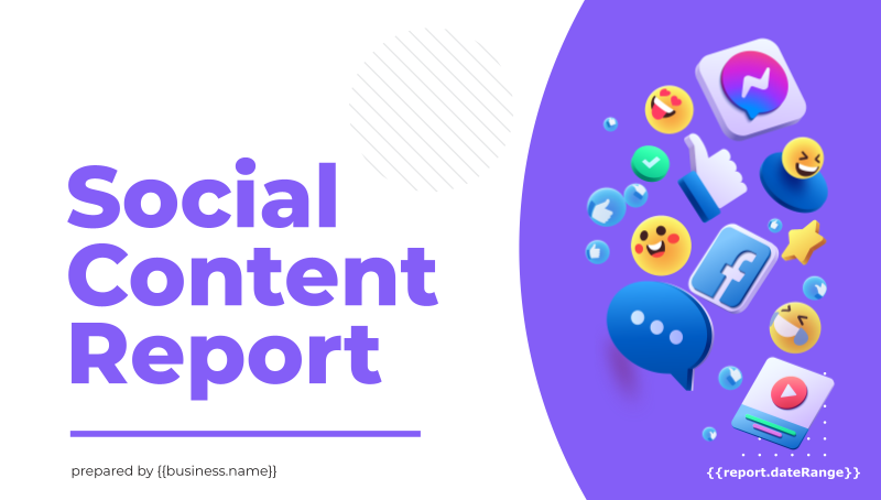 Social Content Report