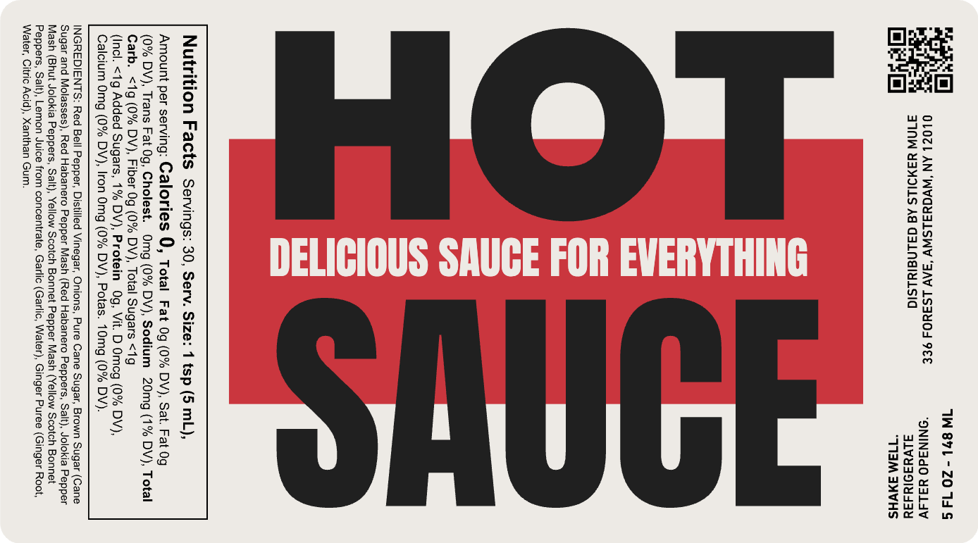 Delicious hot sauce
