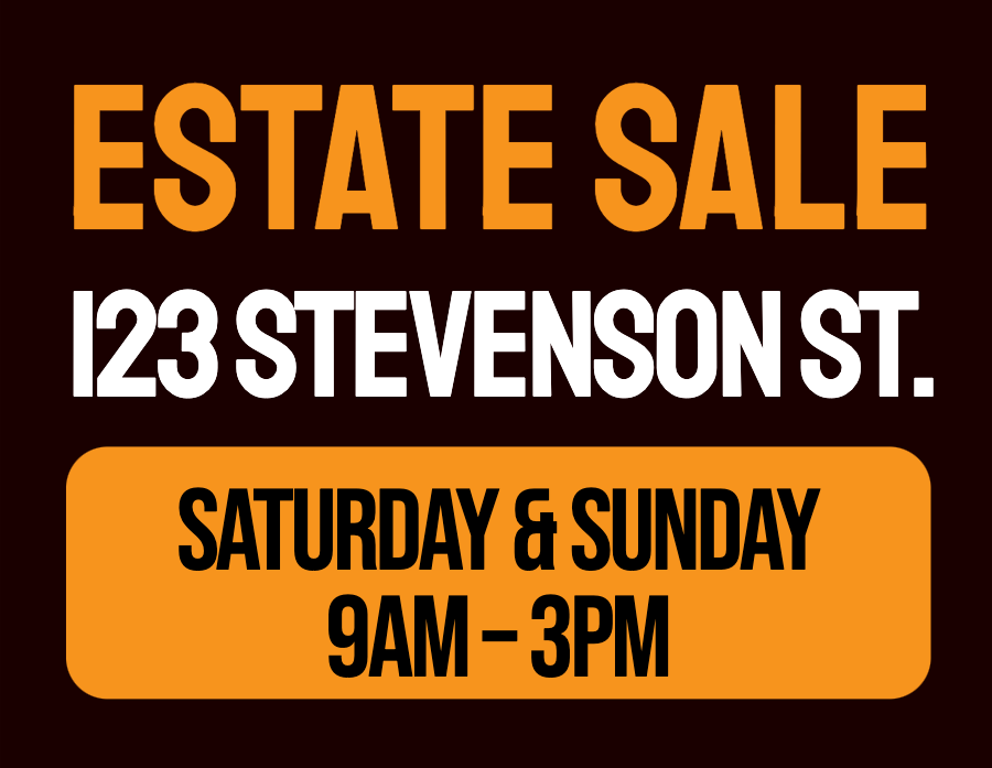 estate sale