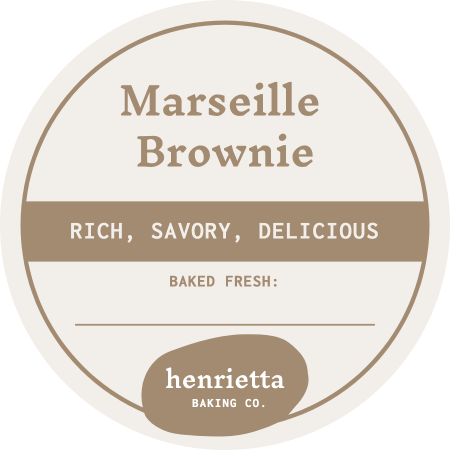 henrietta - circle label