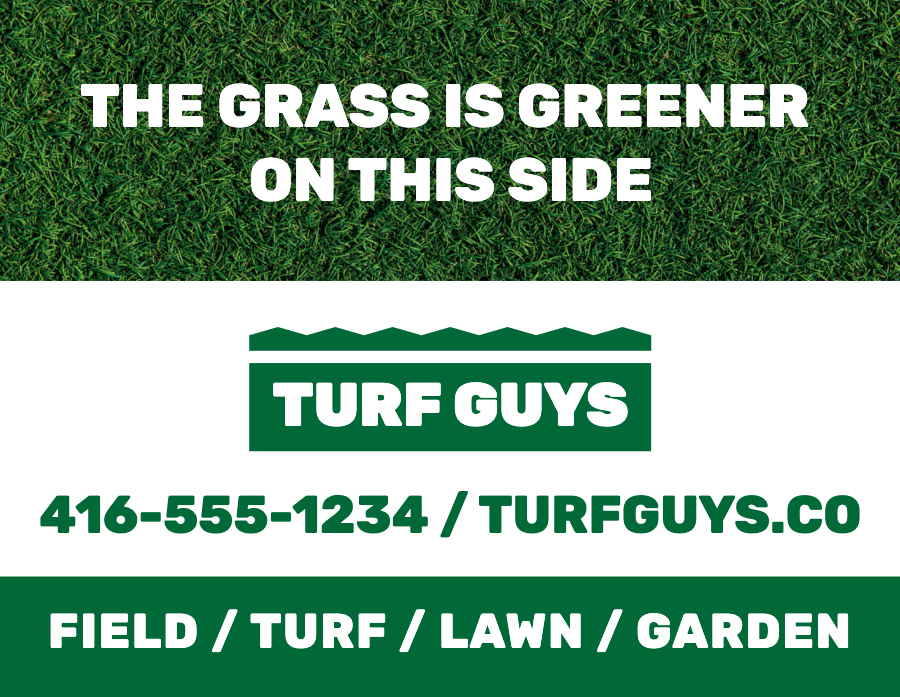 turf guys - yard sign