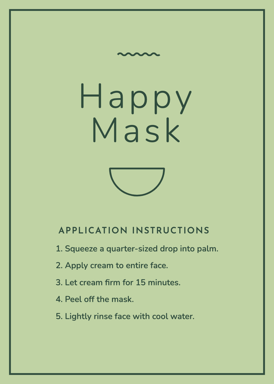 happy mask