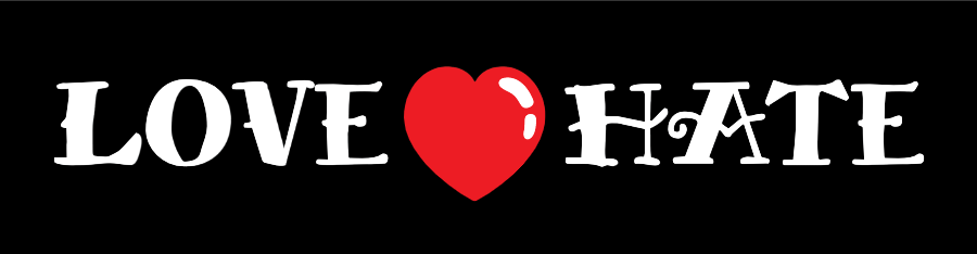 Love vs Hate Heart