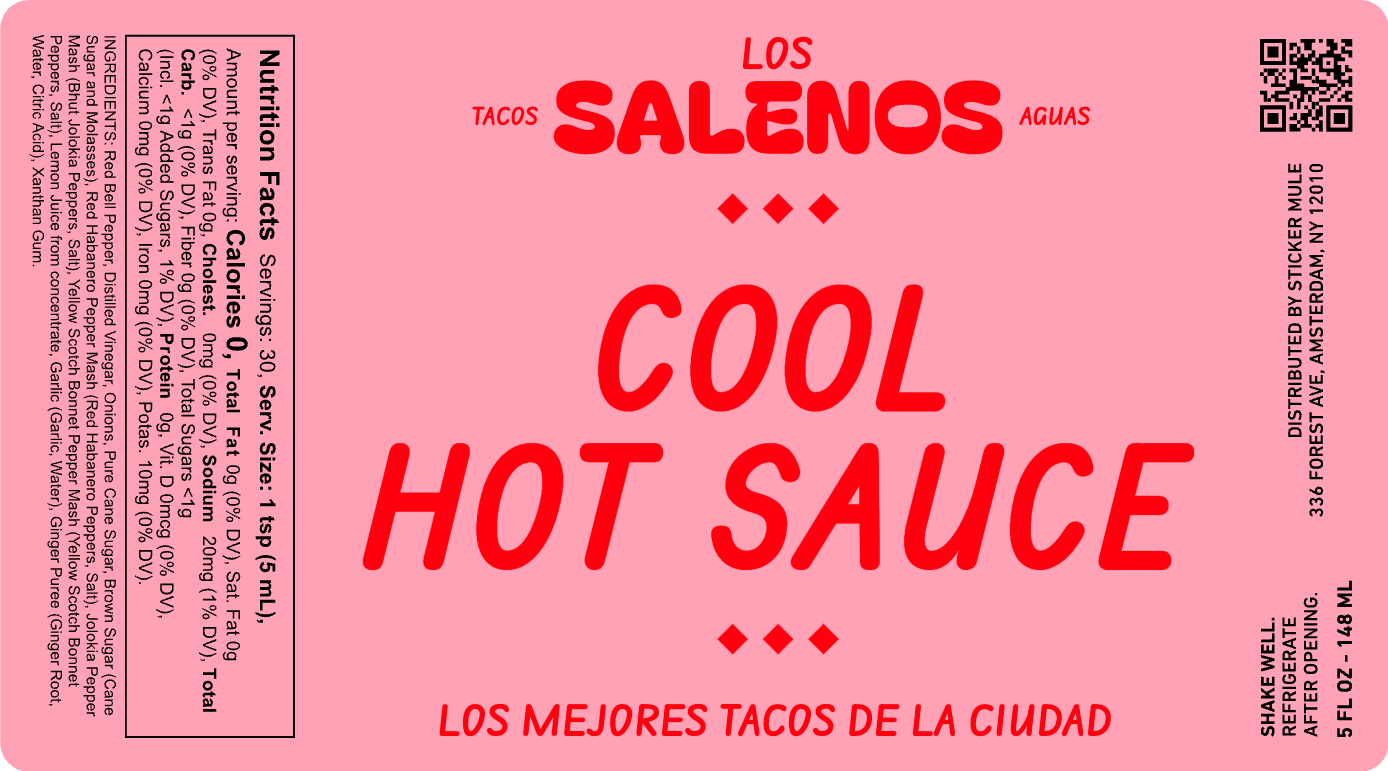 Los Salenos Hot Sauce