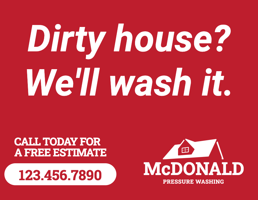 McDonald pressure washing