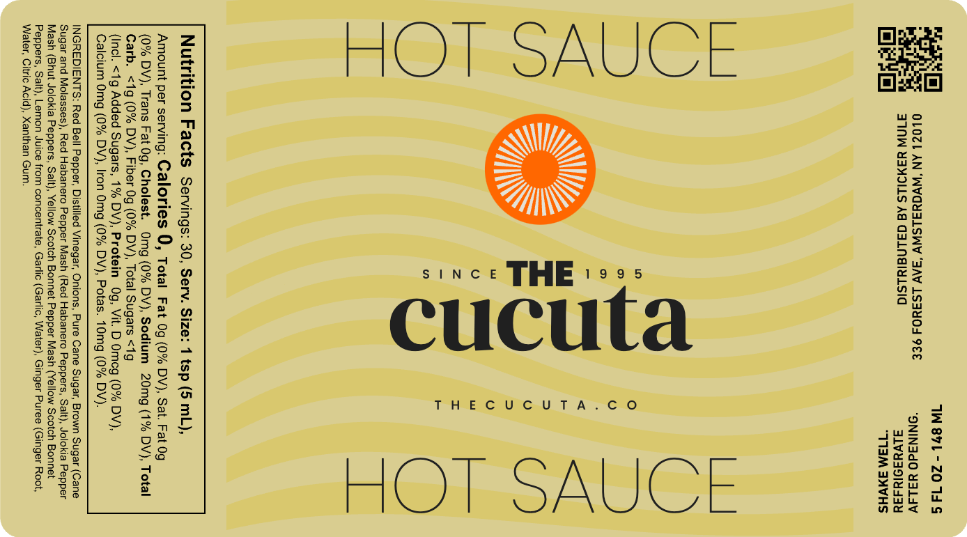 The Cucuta Hot Sauce