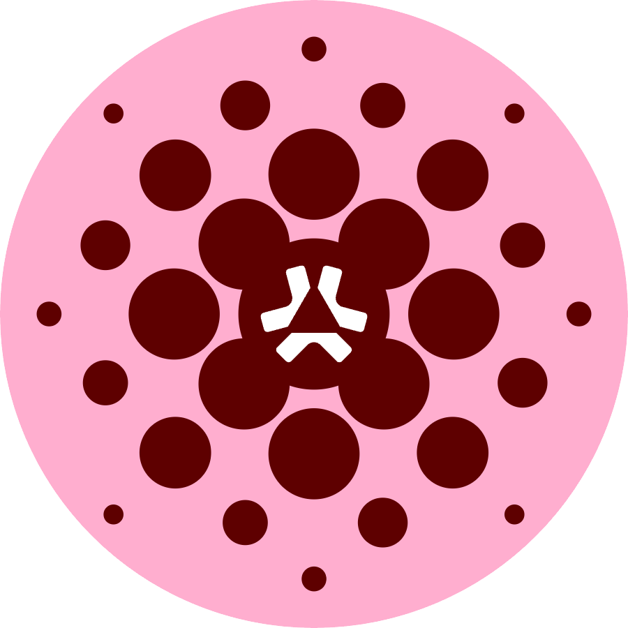 Geometric Modern Logo Coaster