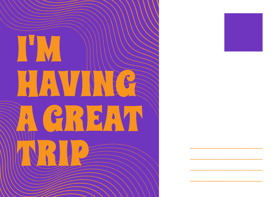 Great Trip - Post card
