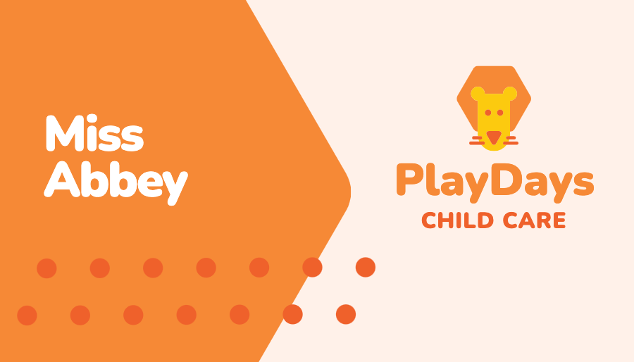 playdays name tag