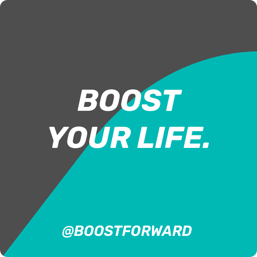 Boost Rounded Sticker
