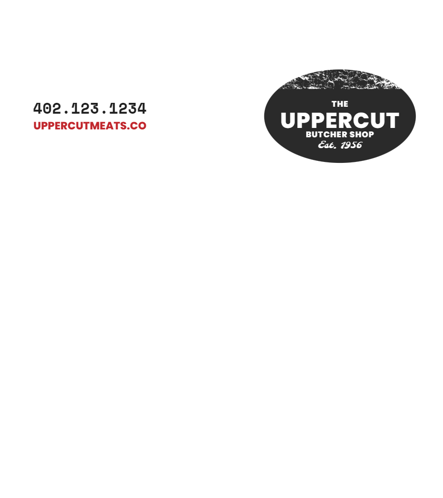 Uppercut Butchers - T-shirt