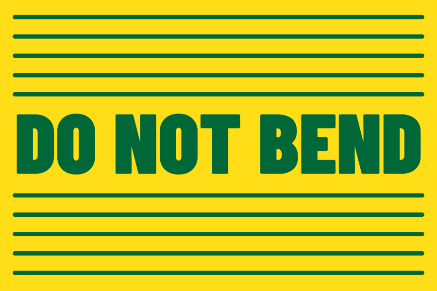 do not bend
