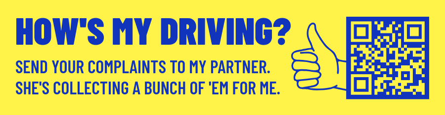 Funny "How's My Driving"
