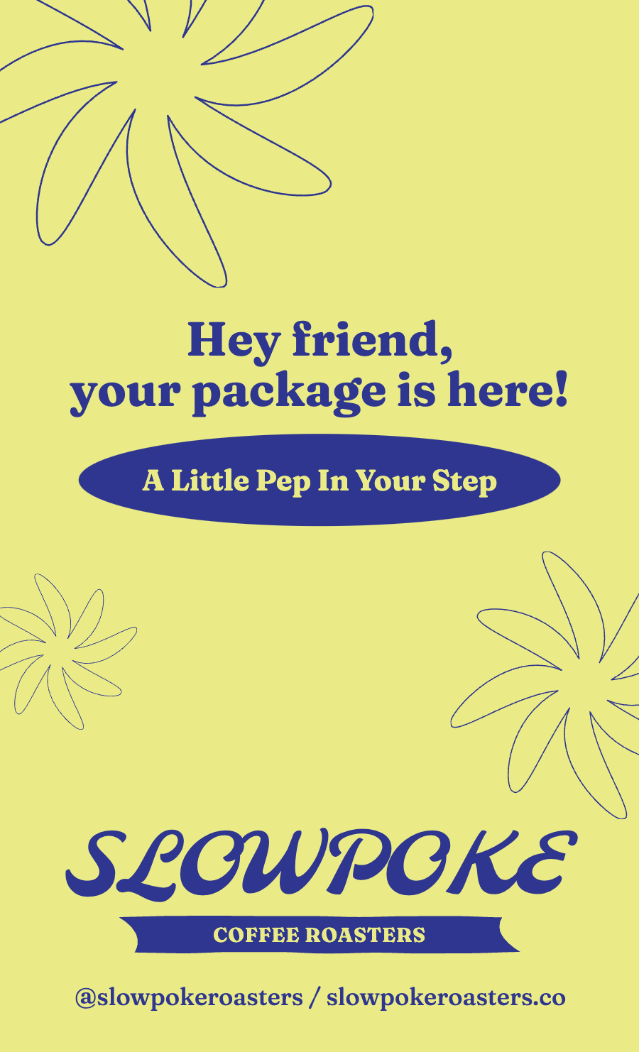 4.25 x 7 Bubble Mailer - Slowpoke