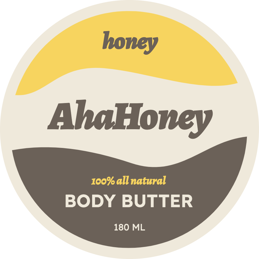 honey - ahahoney label