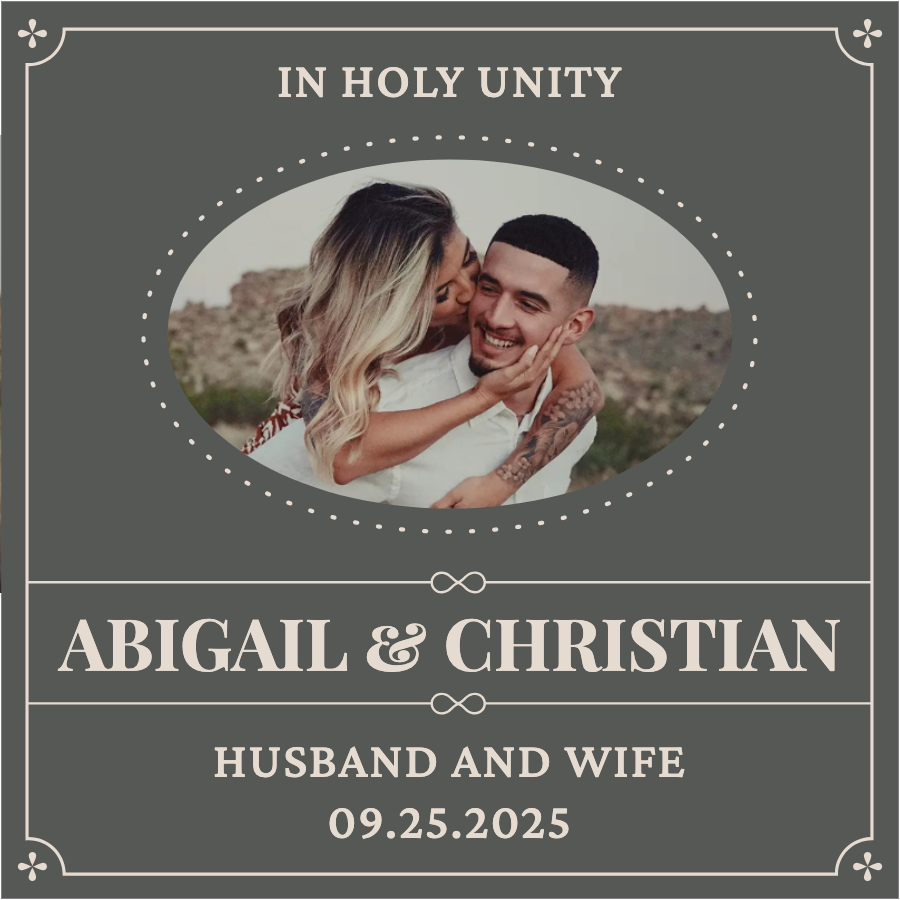 Holy Unity - Square sticker