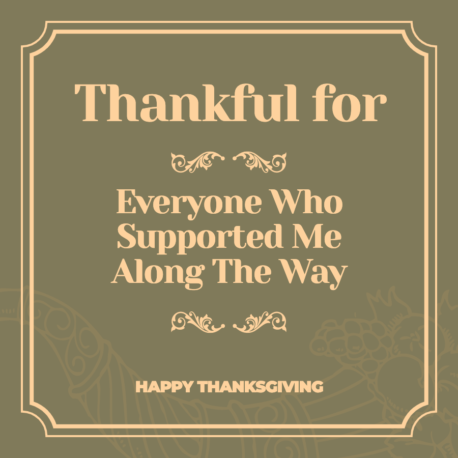 Thankful for