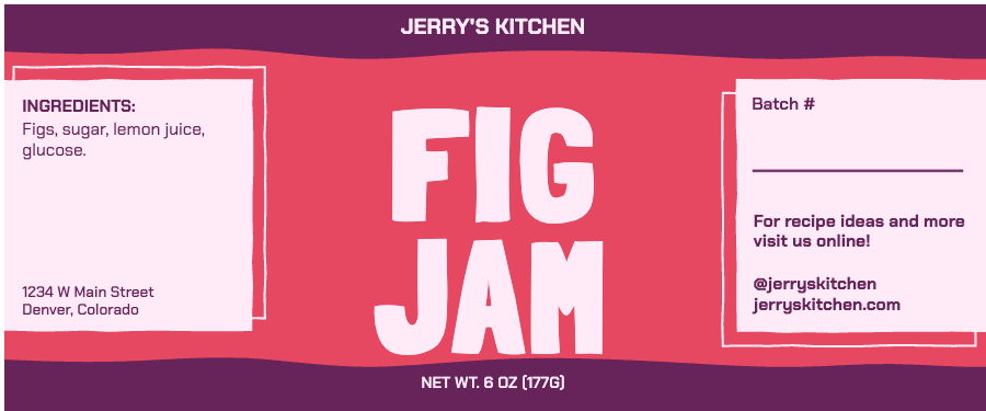 Fig jam