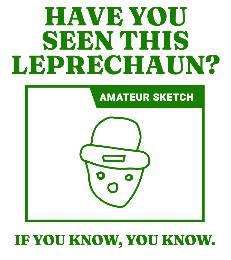 Leprechaun throwback