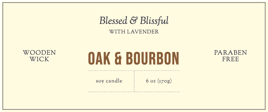 Candle Label
