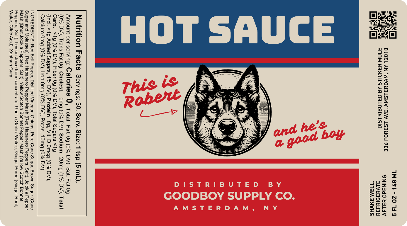 Robert Hot Sauce
