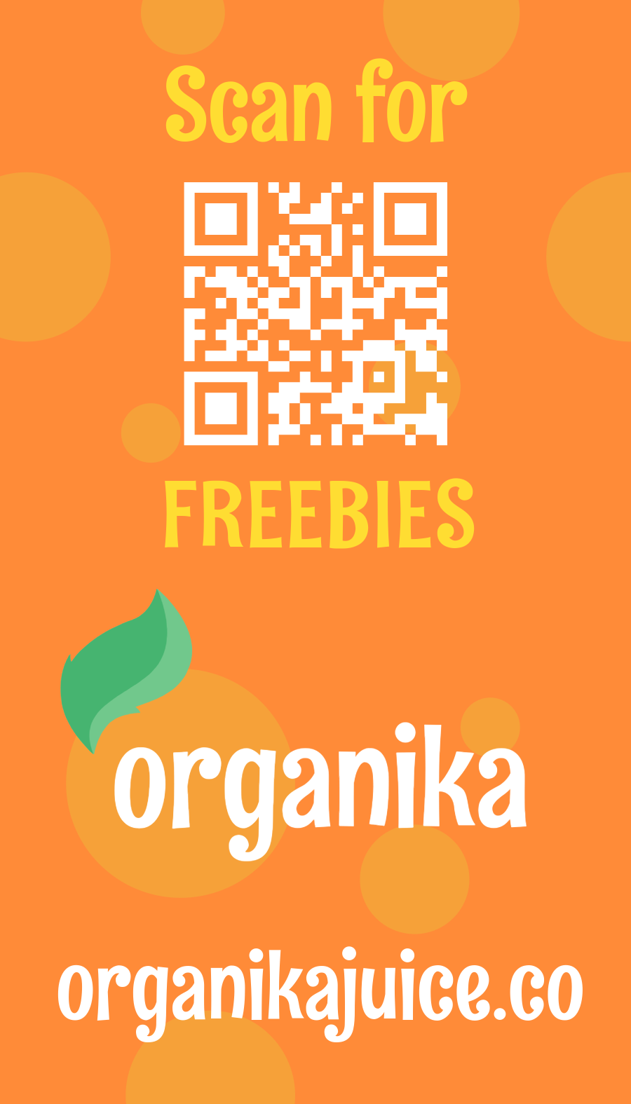 QR code - Business card freebies
