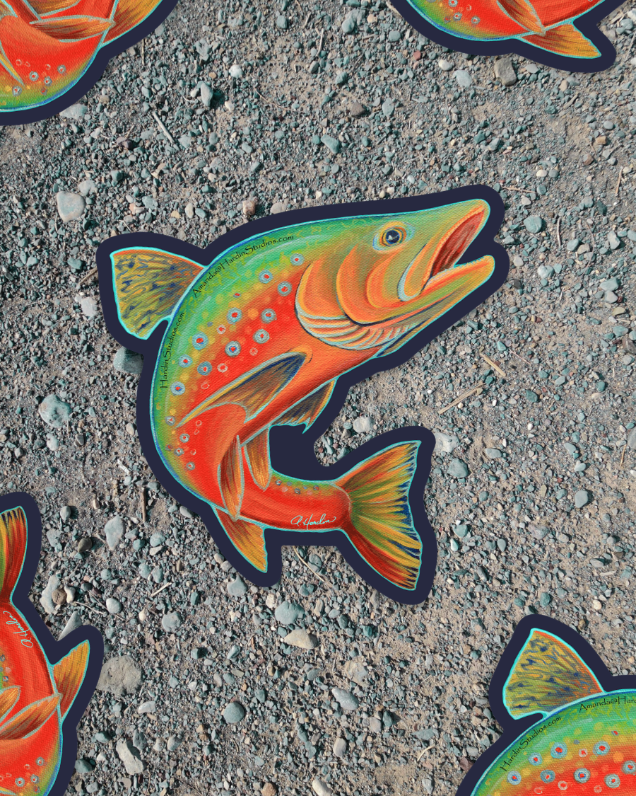 Outdoor Sticker Social Ad