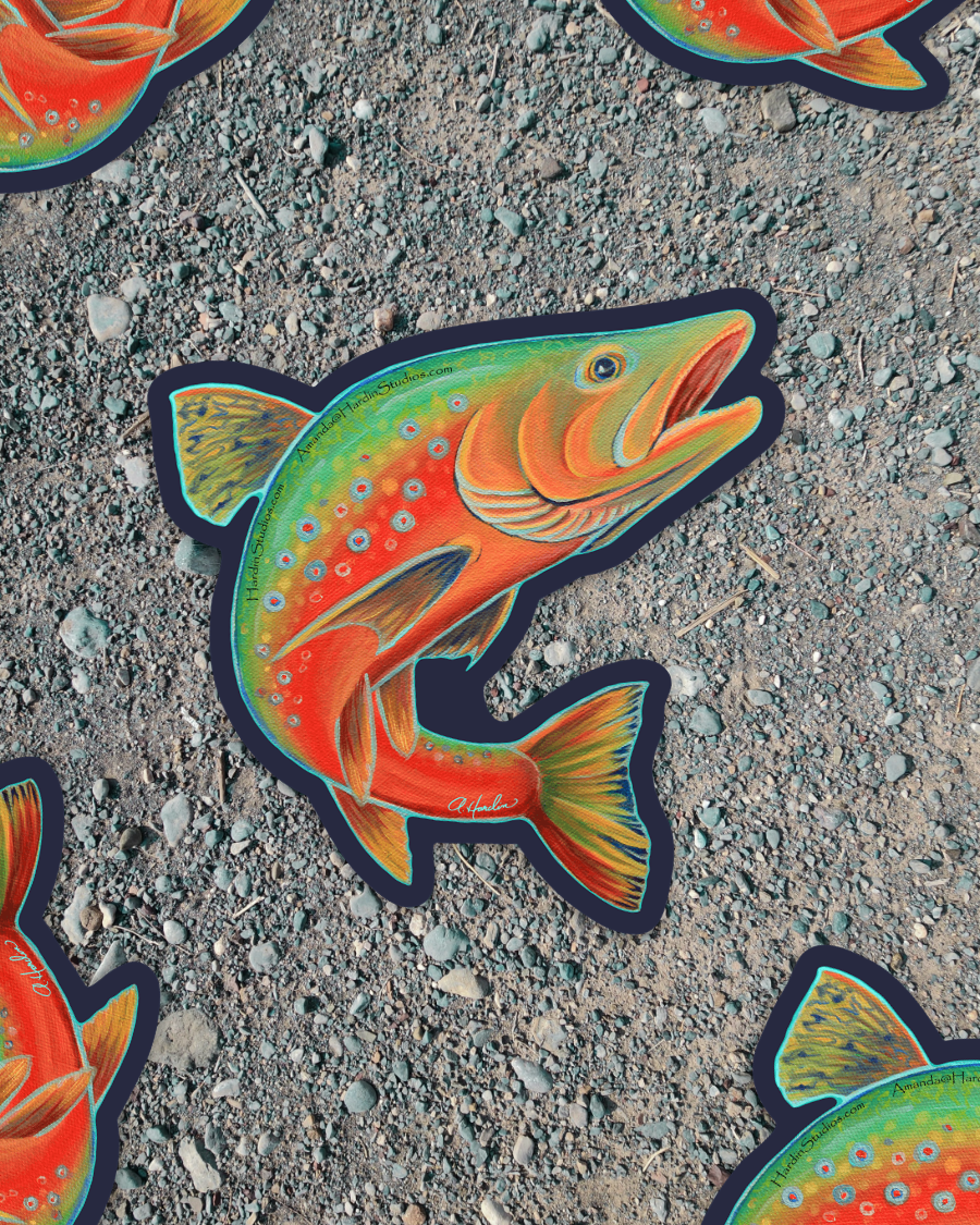 Outdoor Sticker Social Ad