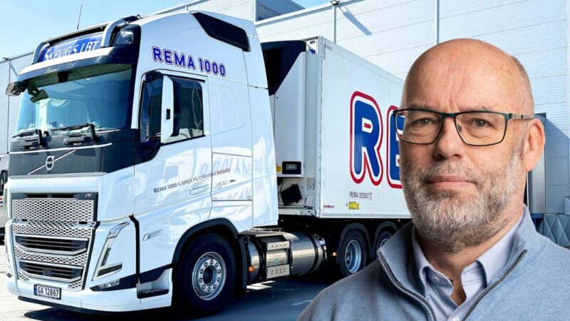 Transportdirektør Rune Herje, Rema Distribusjon. Foto: Rema.