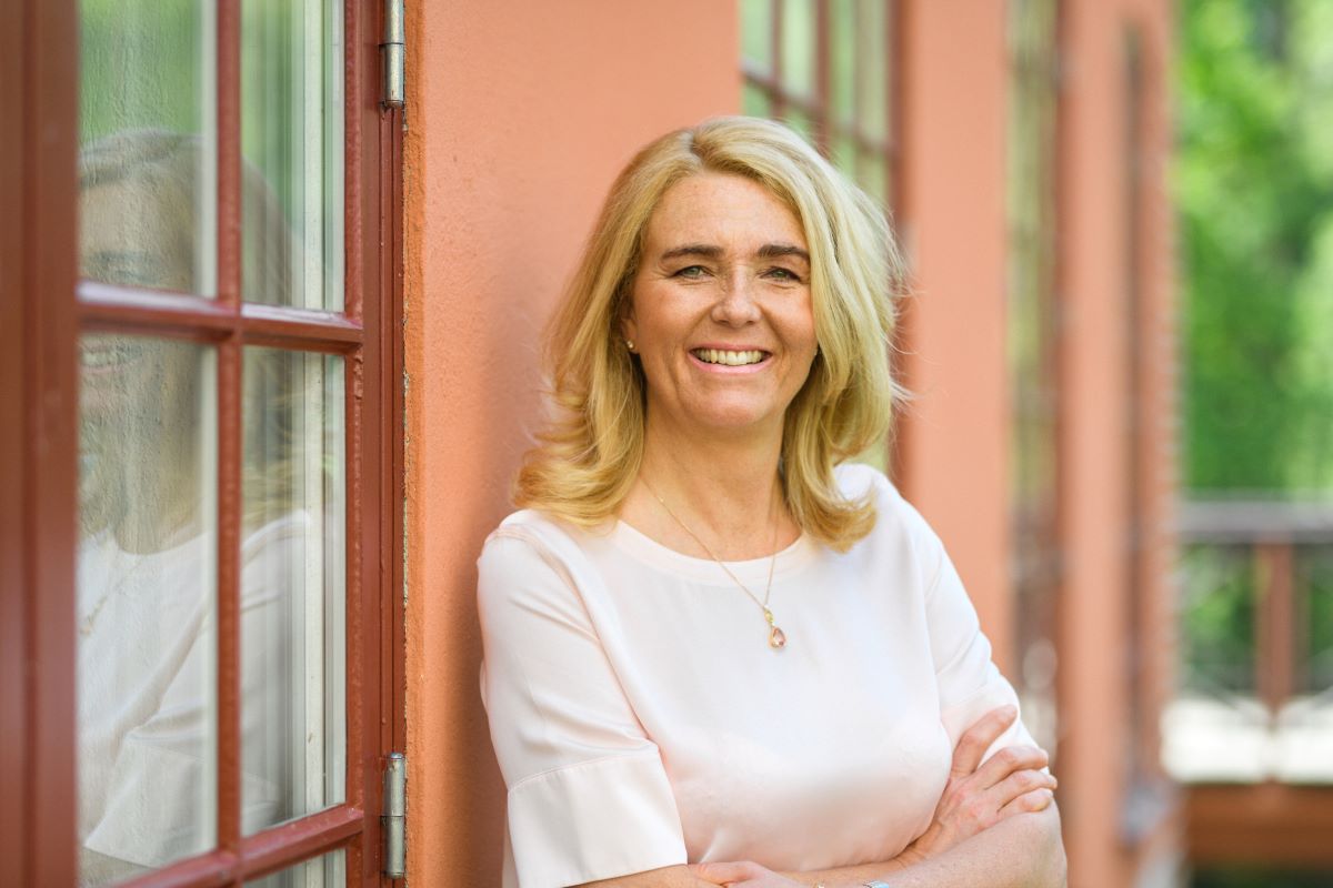 Charlotta Sund, VD Tekniska Verken Linköping. Foto: Crelle Fotograf