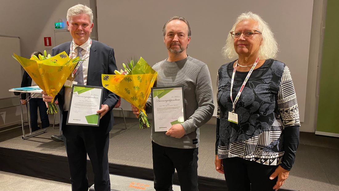 Från vänster: Pontus Friberg, Kenneth Ahlström och Cecilia Häckner.