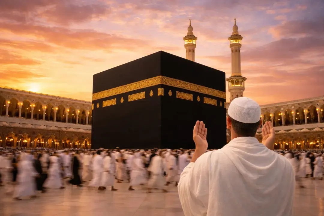 Pilgrims performing Ṭawāf