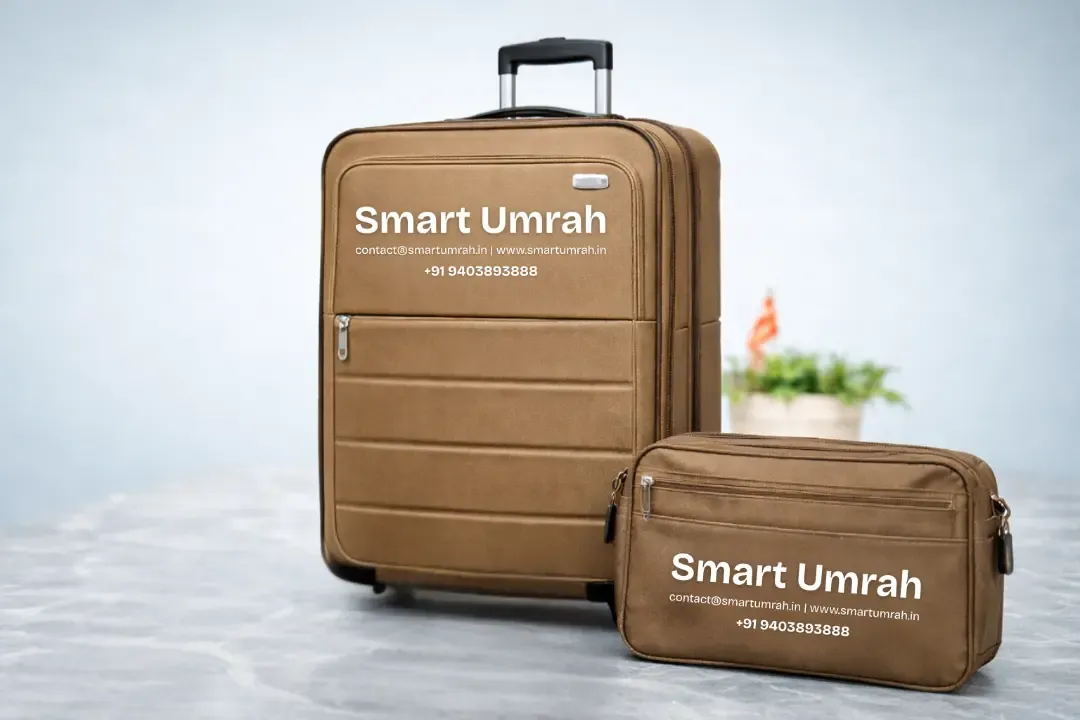 An Umrah travel kit