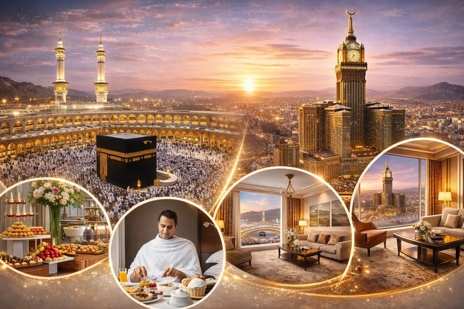 a Premium stay within walking distance of the Haram