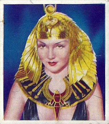 Claudette Colbert as Cleopatra, 1938
