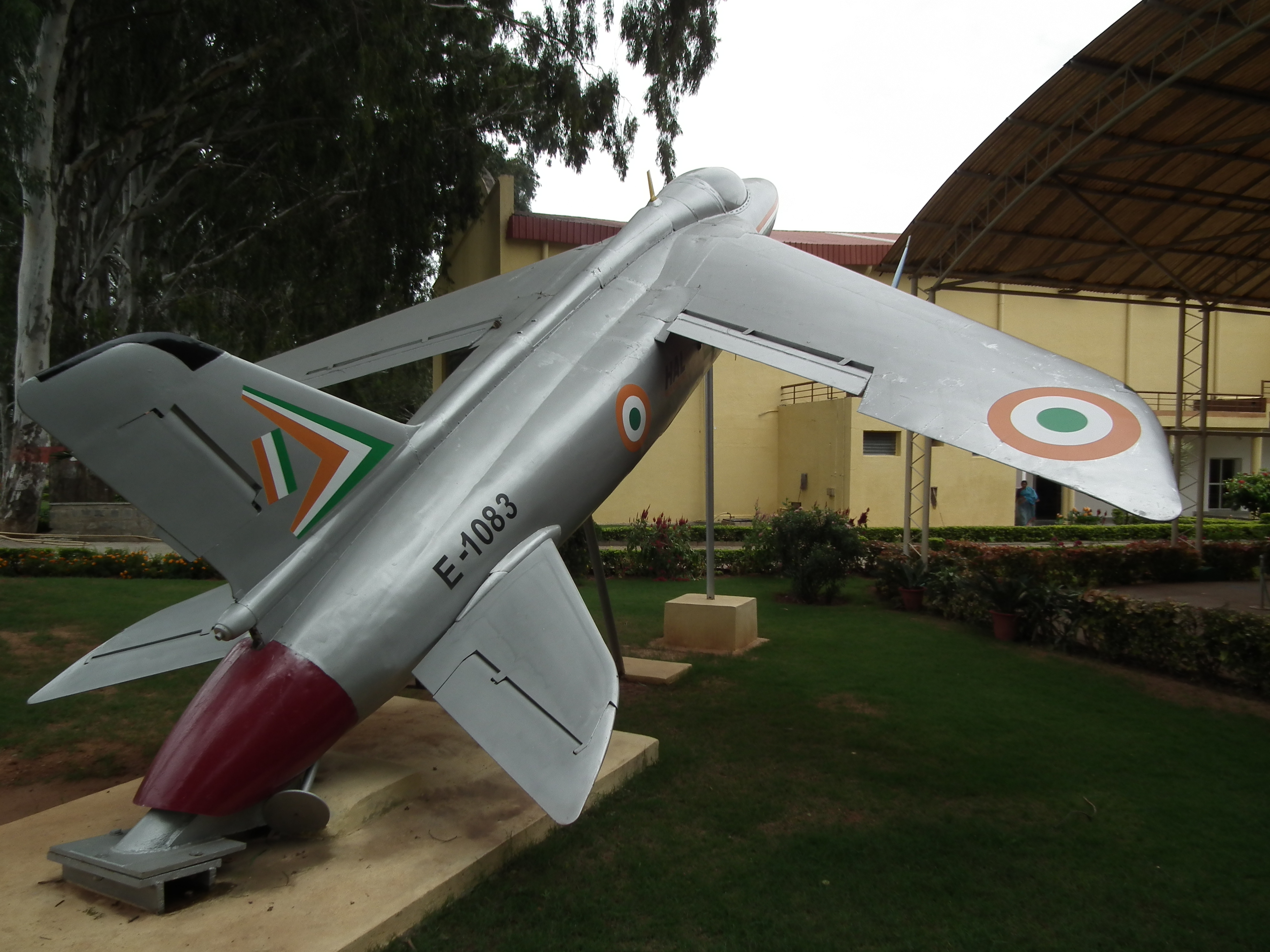 HAL Ajeet subsonic jet trainer & light fighter aircraft.