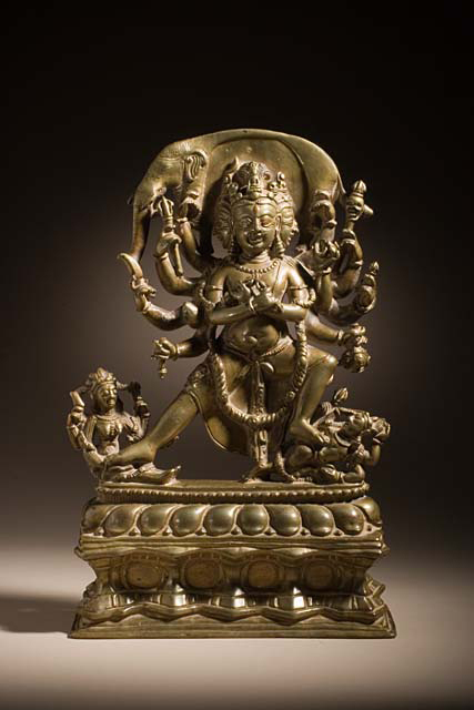 The Buddhist Deity Chakrasamvara, 9th-10th century CE. LACMA.[36]