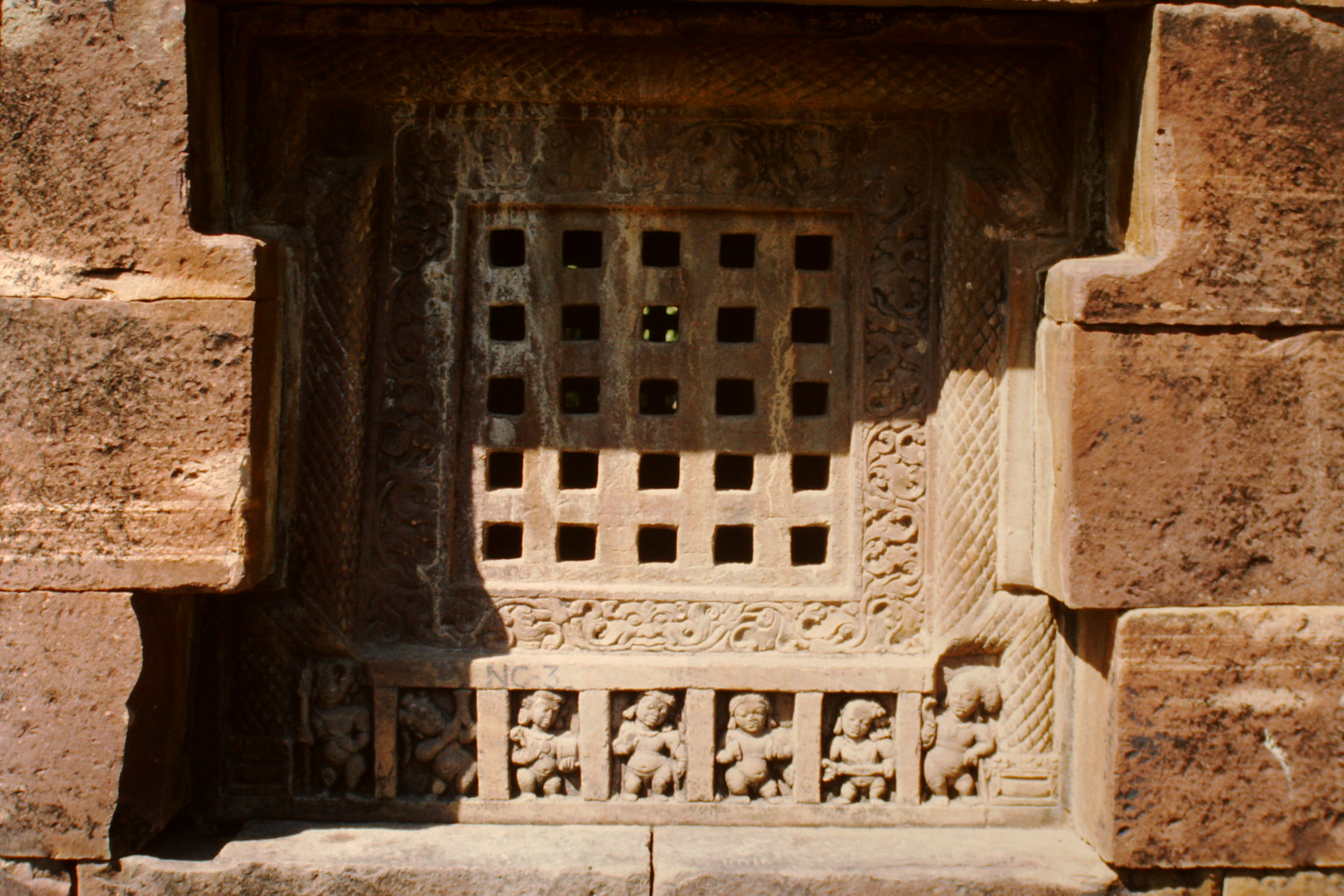 Nachna Parvati-Temple Jali, Gupta period
