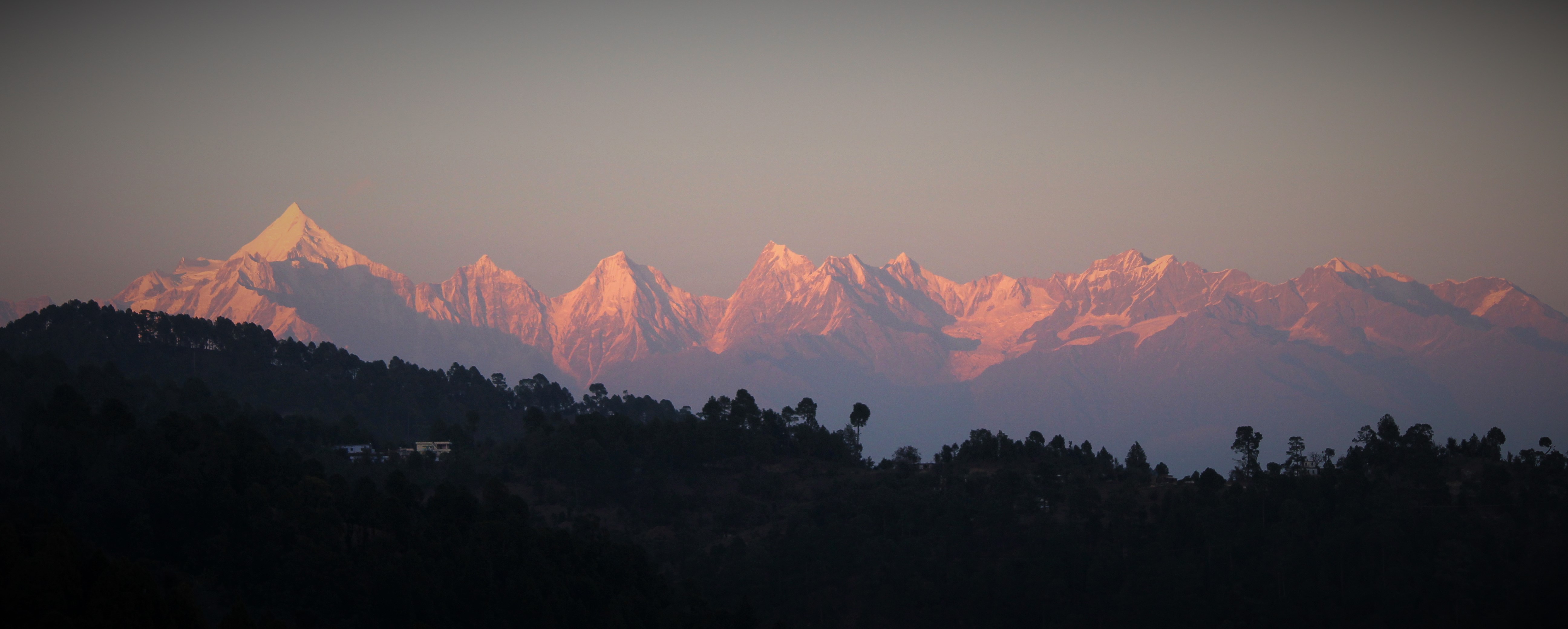 The Panchchuli as seen from Berinag, 2015
