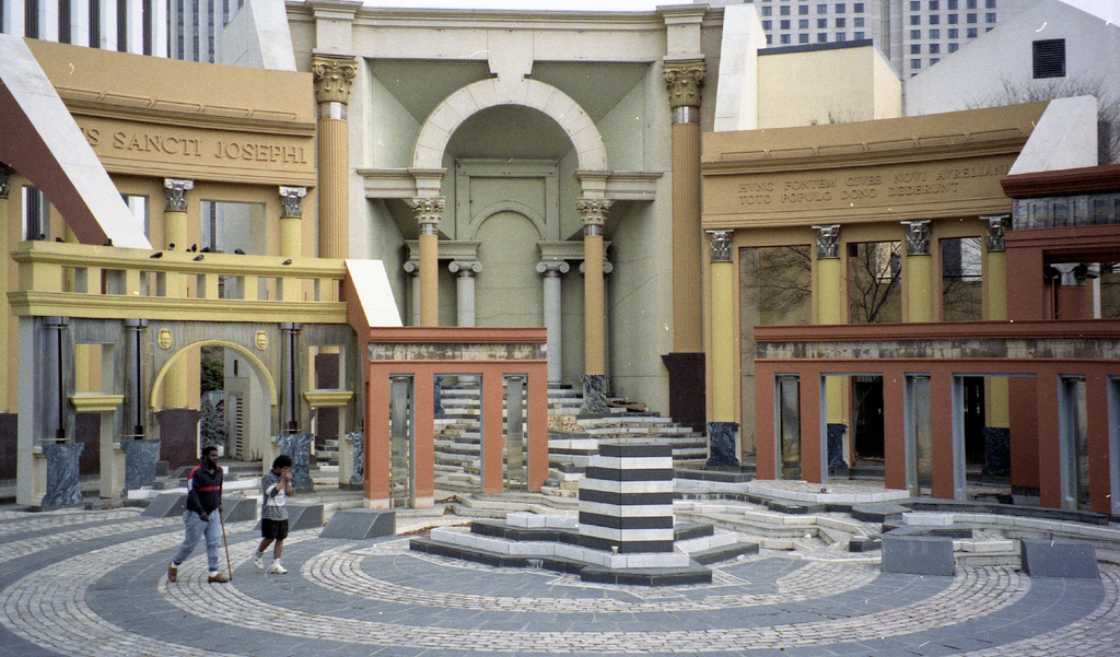Piazza d'Italia (New Orleans, USA), 1978, by Charles Moore