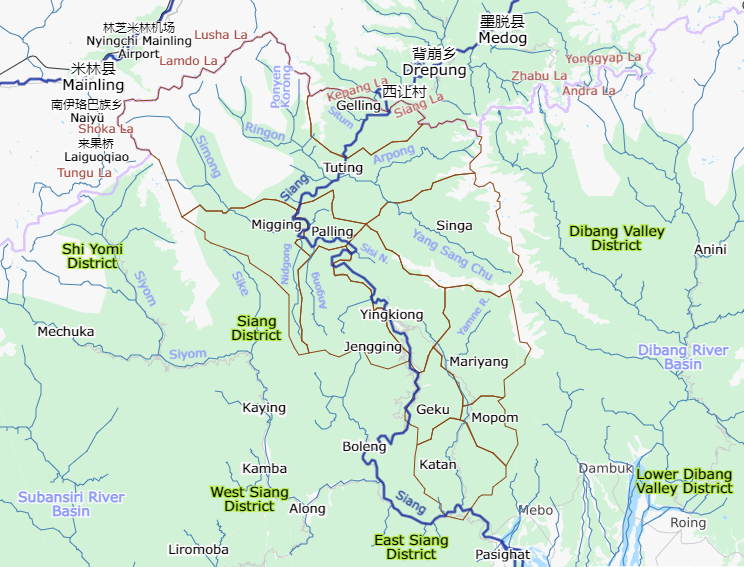 Gelling Circle in the Upper Siang district