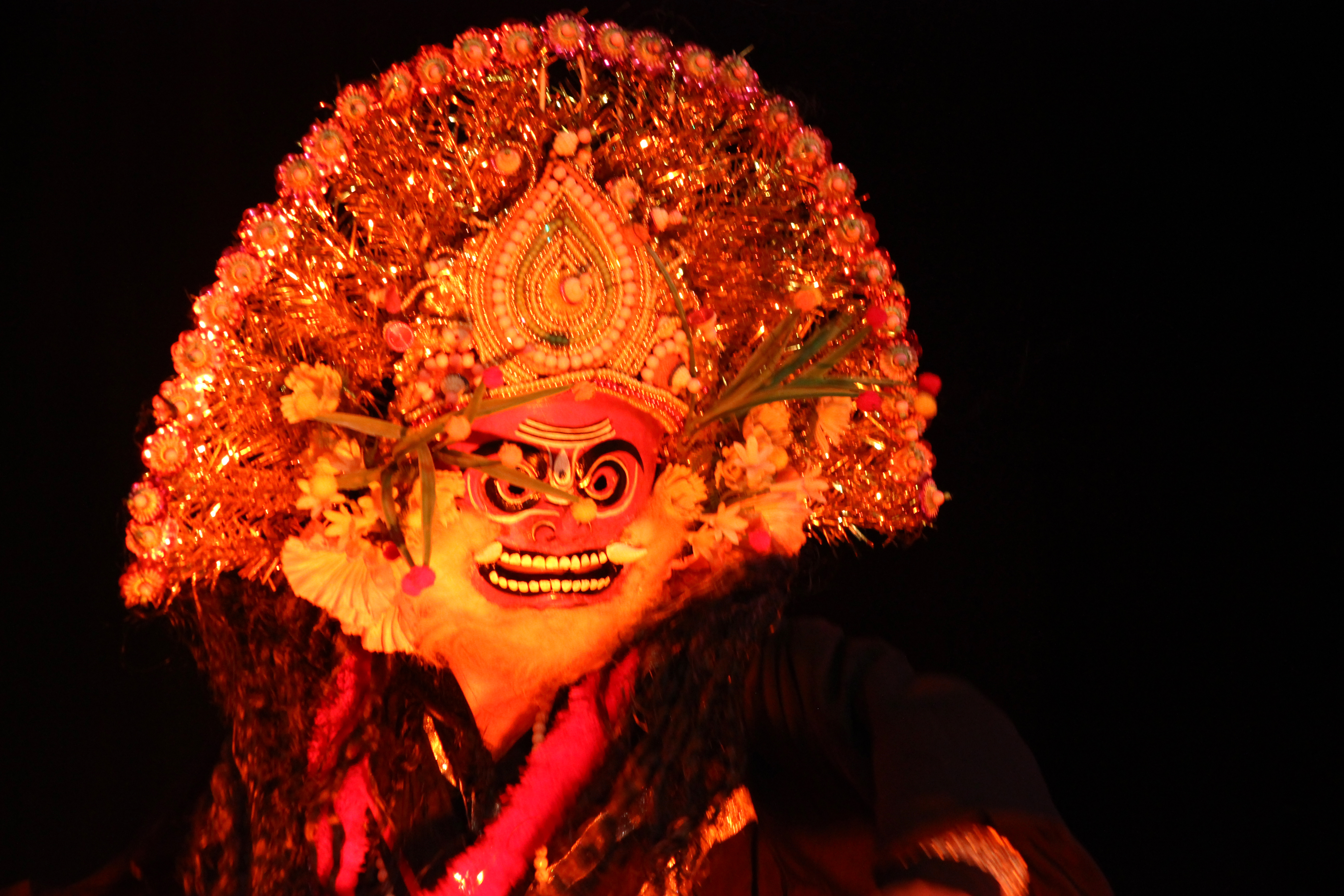 Chhau dance artist-male