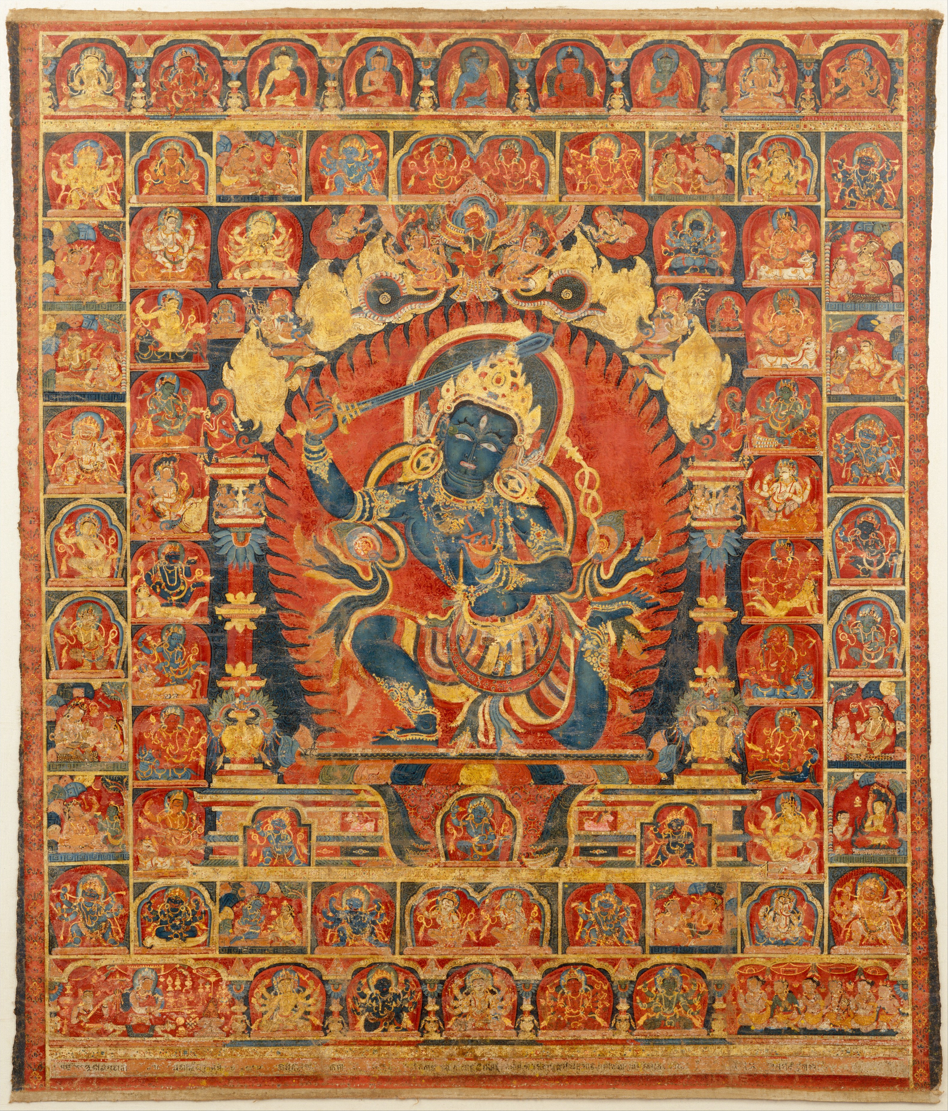 Acala wielding Khanda.
